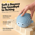 Pufferfish Cat Self-Grooming Brush with Catnip Fursera