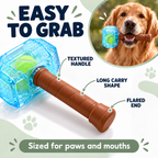 Squeaky Hammer Dog Toy with Enclosed Ball – Interactive Fetch & Carry Toy Fursera