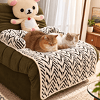 Plush Pet Sofa Mat – Couch Protector for Cats & Dogs Fursera