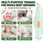 Rechargeable LED Pet Paw Trimmer for Dogs & Cats Fursera