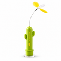 3-in-1 Rechargeable Cactus Cat Teaser Toy with Suction Base Fursera