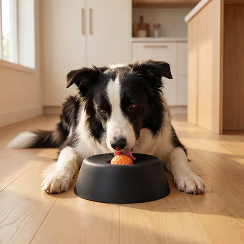 Slow Feeder Dog Bowl – No Spill & Non-Slip