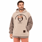 Fleece Pet Carrier Hoodie – Cozy Pullover for Small Dogs Fursera