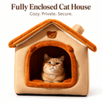 Cozy Plush Pet House – Detachable & Washable Bed for Cats & Small Dogs Fursera