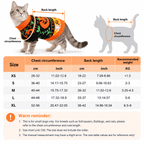 Halloween Pumpkin Pet Sweater for Cats & Small Dogs Fursera