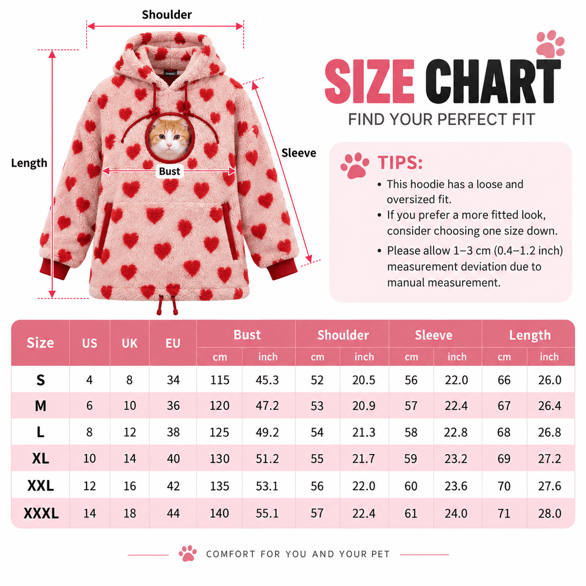 Cozy Pet Carrier Hoodie – Fleece Kangaroo Pouch for Cats & Small Dogs Fursera