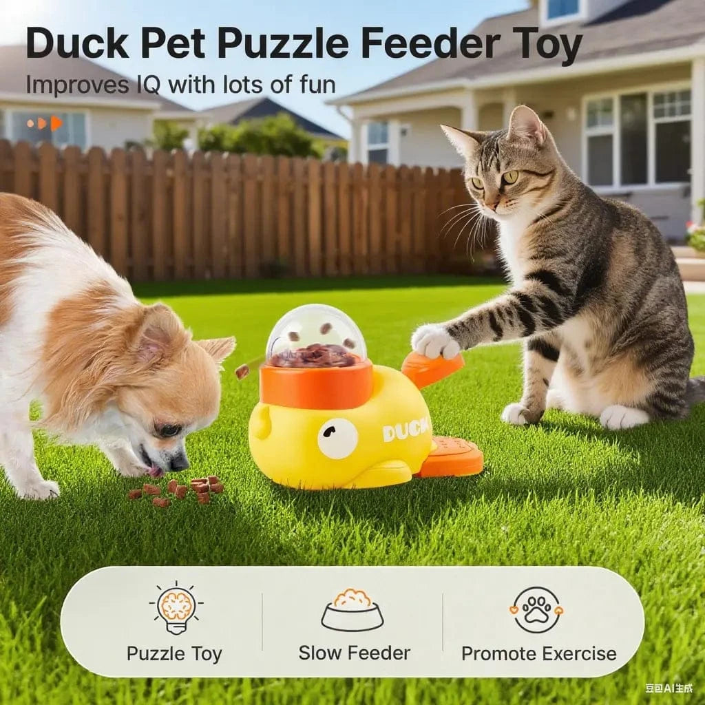 Cat & Dog Puzzle Treat Dispenser