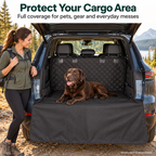 Quilted SUV Dog Cargo Liner with Side & Bumper Protection Fursera