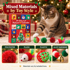 24-Day Pet Advent Calendar for Cats & Dogs – Christmas Toys & Accessories Fursera