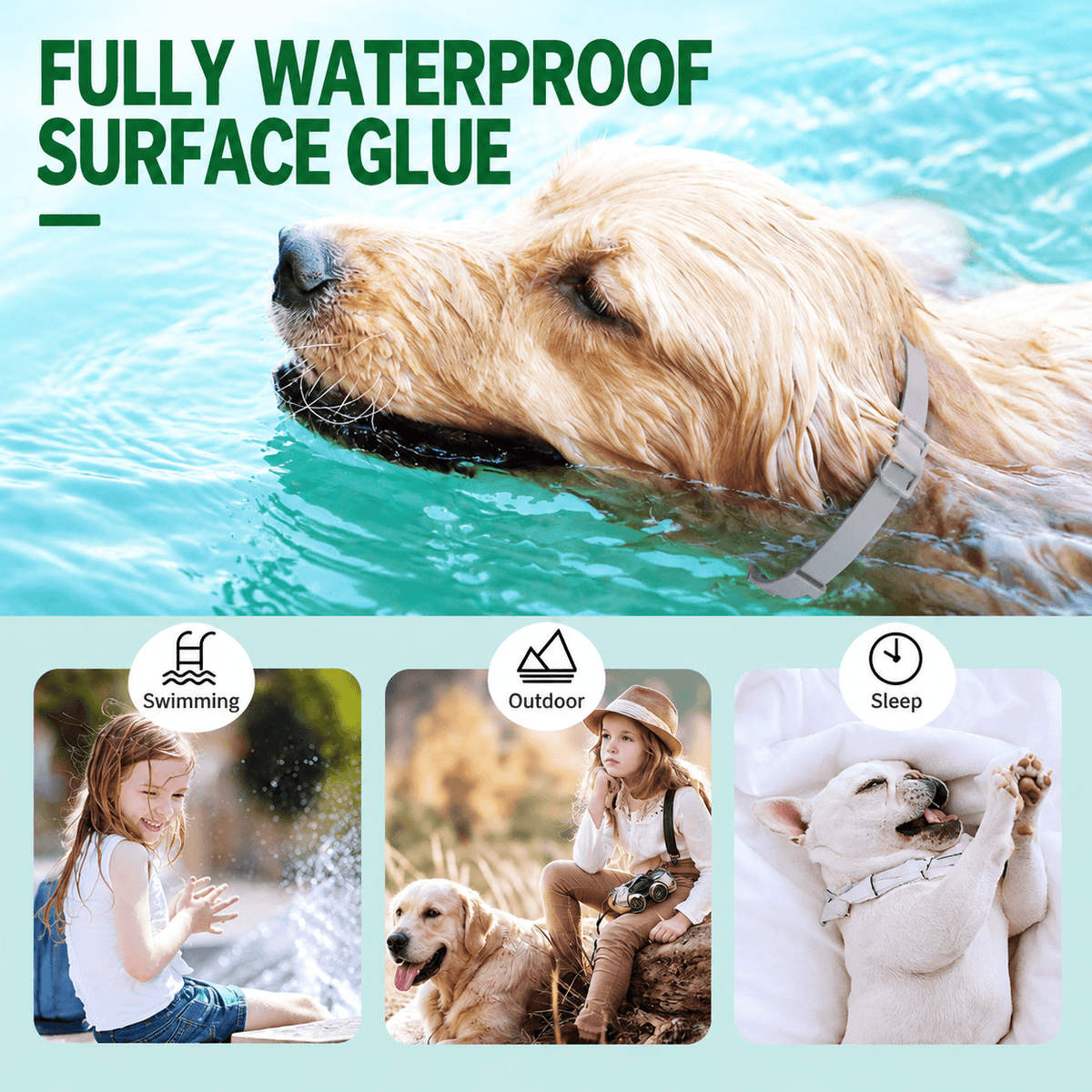 Flea & Tick Collar for Dogs & Cats – Adjustable, Water-Resistant Pet Collar Fursera