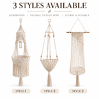 Boho Macrame Cat Hammock – Handwoven Hanging Cat Bed with Free Cushion Fursera