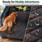 Quilted SUV Dog Cargo Liner with Side & Bumper Protection Fursera