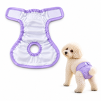 Washable & Reusable Dog Diaper – Soft, Absorbent & Adjustable Fursera