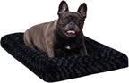 Washable Plush Dog Bed – Anti-Slip Crate Mat