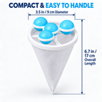 Reusable Floating Pet Hair & Lint Catcher for Top-Loading Washers Fursera