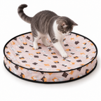Interactive Cat Play Mat with Moving Ball & Tail – Hide & Seek Cat Toy Fursera