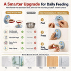 2-in-1 Wall Mounted & Elevated Cat Bowl Fursera