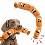 4-Link Squeaky Sausage Dog Toy