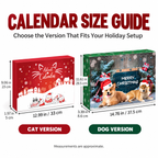 Christmas Pet Toy Advent Calendar – Holiday Countdown Gift Box, Cat or Dog Version Fursera