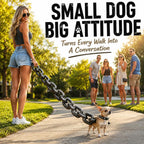 Funny Lightweight Faux Iron Chain Leash
