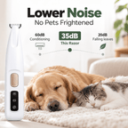 LED Pet Paw Trimmer for Dogs & Cats – Quiet & USB Rechargeable Fursera
