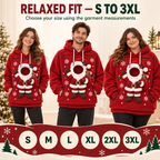 Christmas Pet Pocket Hoodie with 3D Holiday Designs Fursera