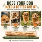 Coffee Wood Dog Chew Toy – Natural Long-Lasting Chewing Stick for Dogs Fursera