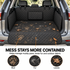 Quilted Dog Cargo Liner with Side Panels & Bumper Flap Fursera