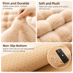 Washable Plush Pet Bed Mat for Cats & Dogs – Non-Slip Fursera