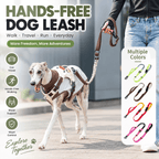 4-in-1 Hands-Free Dog Leash – Adjustable Bungee Lead Fursera