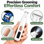 LED Pet Paw Trimmer for Dogs & Cats – Quiet & USB Rechargeable Fursera