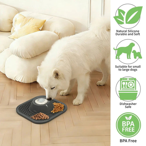 Slow Feeder & Lick Toy Bowl for Dogs