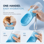 3-in-1 Portable Dog Water Bottle