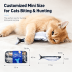 Electric Realistic Flopping Fish Cat Toys – 3 Pack