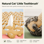 Catnip Sisal Cat Kicker Pillow