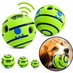 Giggle Ball Dog Toy – Interactive Wobble Ball