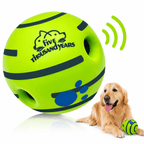 Giggle Ball Dog Toy – Interactive Wobble Ball