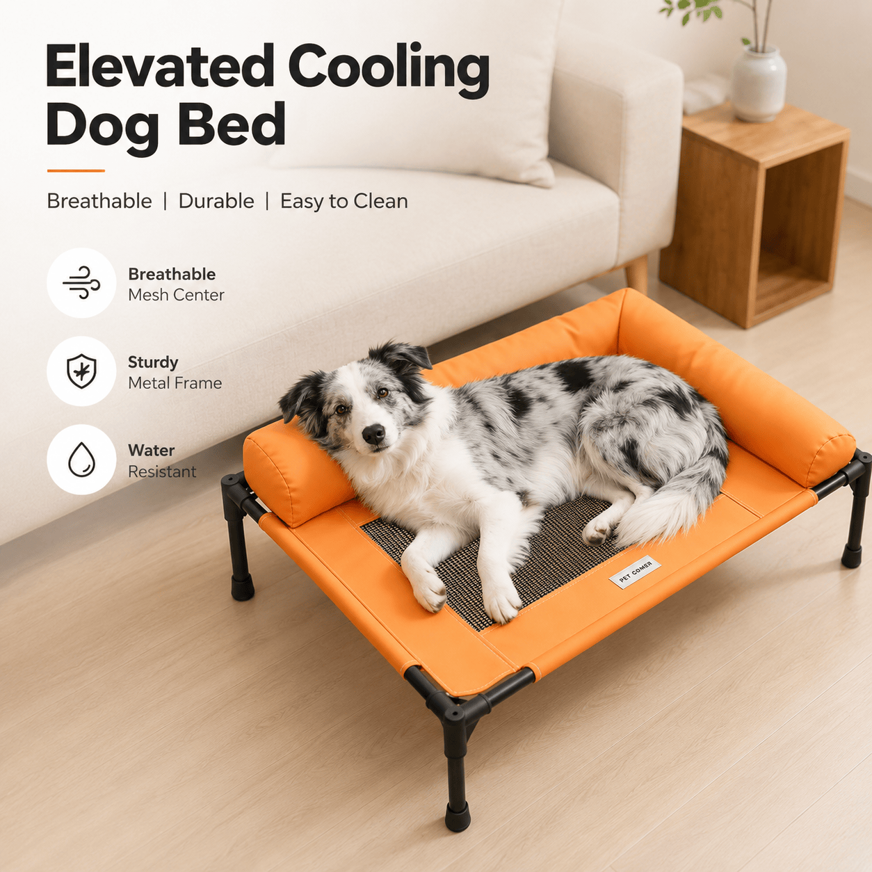 Cooling Elevated Pet Bed