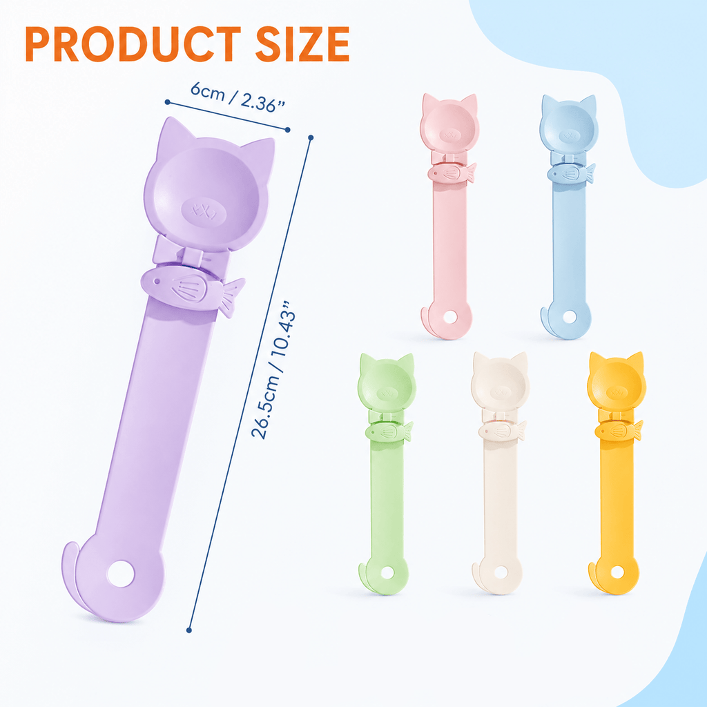 Cat Treat Dispenser Spoon 3PCS