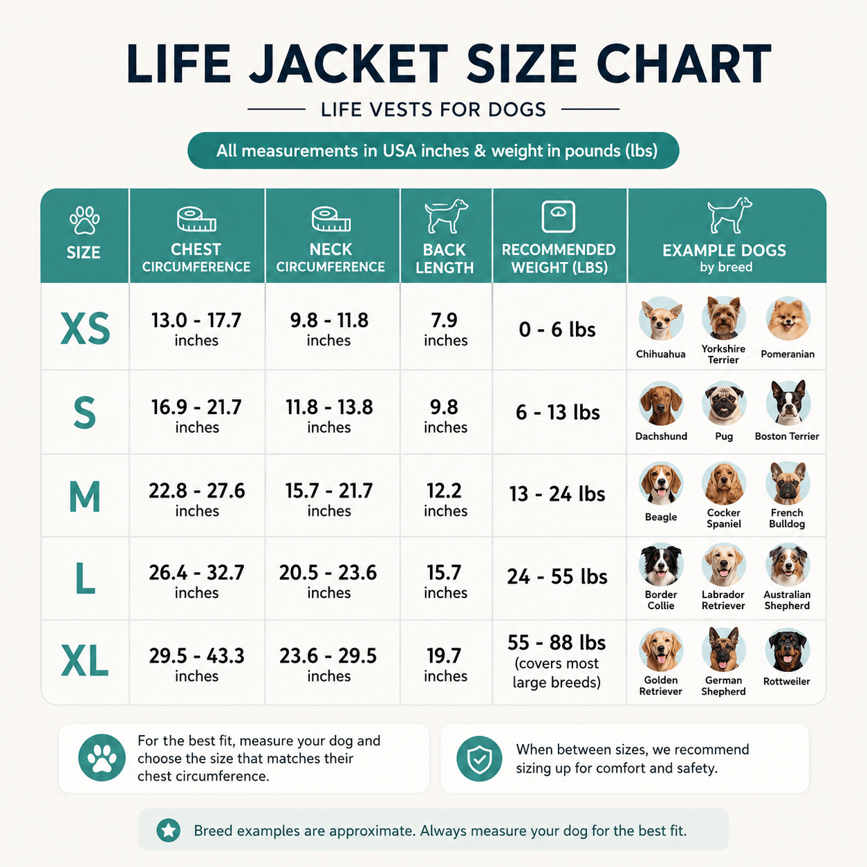 Dog Life Jacket with Head Support