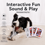 Crinkle Newspaper Dog Toy