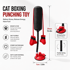 Interactive Cat Boxing Toy – Suction Cup Self-Play Punching Toy for Cats Fursera