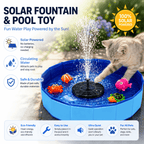 Solar Pet Splash Pool Fursera