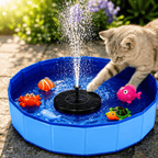 Solar Pet Splash Pool Fursera