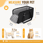Foldable Center Console Dog Car Seat with Safety Leash & Anti-Slip Base Fursera