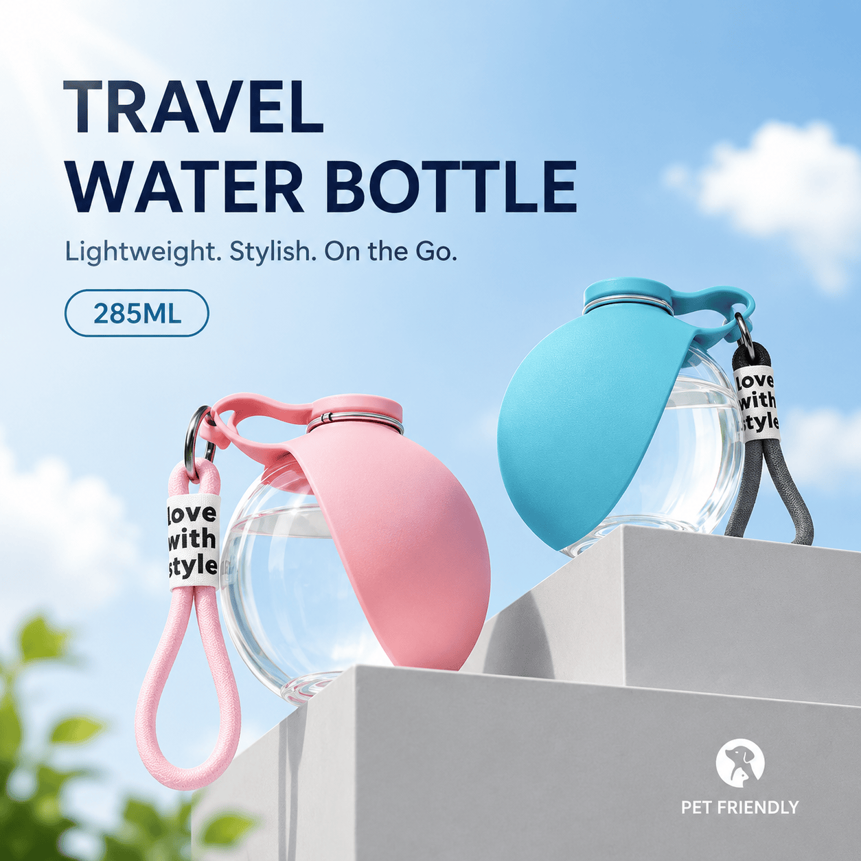 Portable Dog Water Bottle