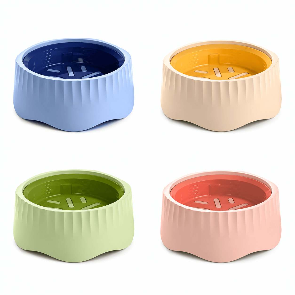 2-in-1 Rotatable Slow Feeder Bowl for Cats & Dogs Fursera