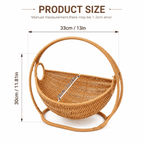 Wicker Hanging Cat Bed with Stand Fursera