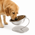15° Elevated Stainless Steel Pet Bowl Fursera