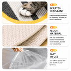 Removable Cat Scratching Pad Sticker Fursera